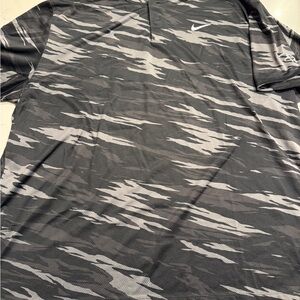 Nike/Tiger Woods Collection Men's Dark Camo Mock Polo Shirt
